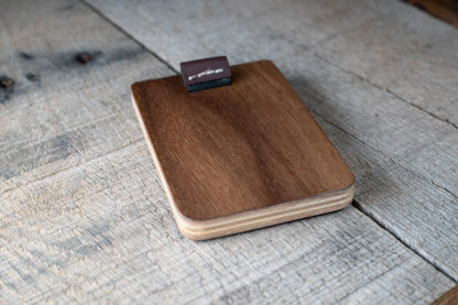 TreeShell Wood & Leather Wallet with Cash Pocket